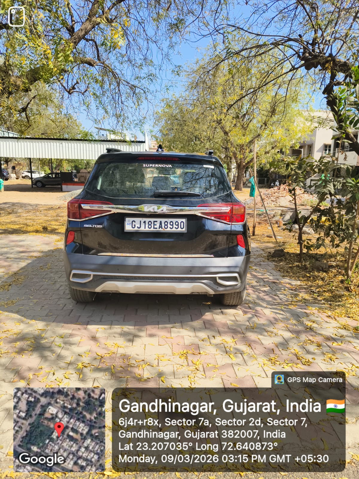 2023 Kia Seltos HTX SUV 15732 km 3 years for sale in BRAHMANI GODOWN Ahmedabad — photo 4
