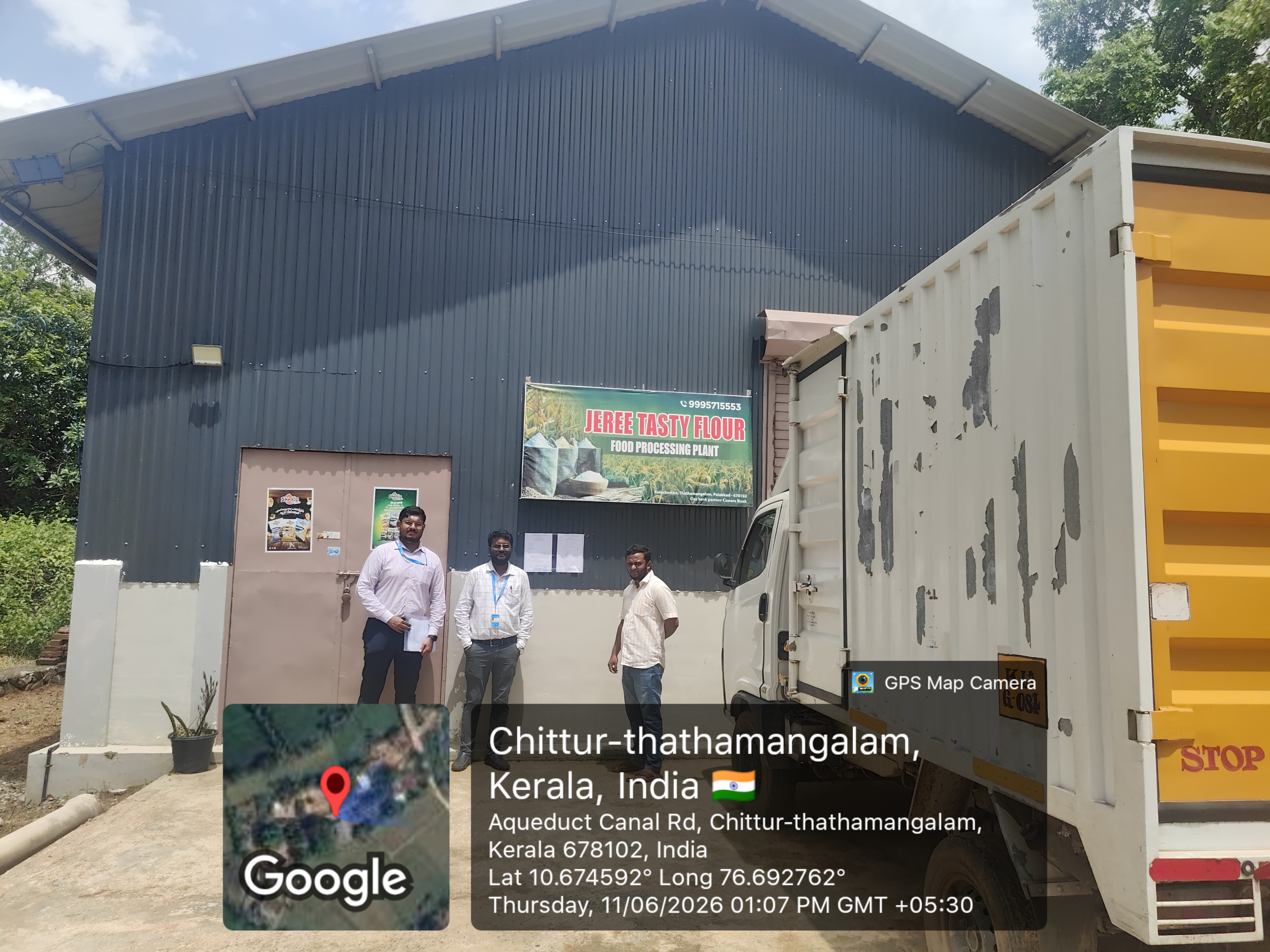 161.23 square meter Industrial Shed for sale in TATHAMANGALAM PUDUNAGARAM Chittur Thathamangalam — photo 1