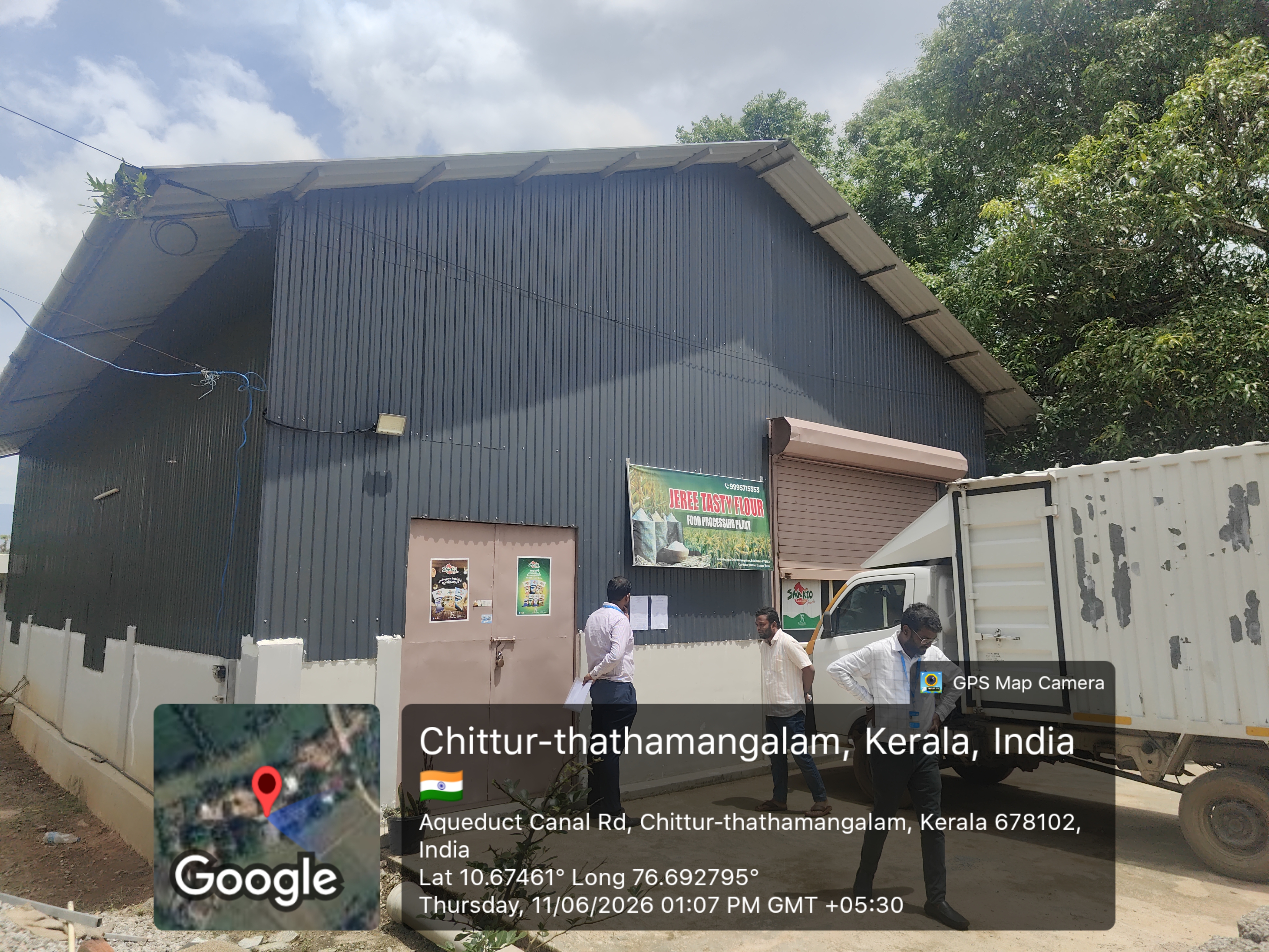 161.23 square meter Industrial Shed for sale in TATHAMANGALAM PUDUNAGARAM Chittur Thathamangalam — photo 2