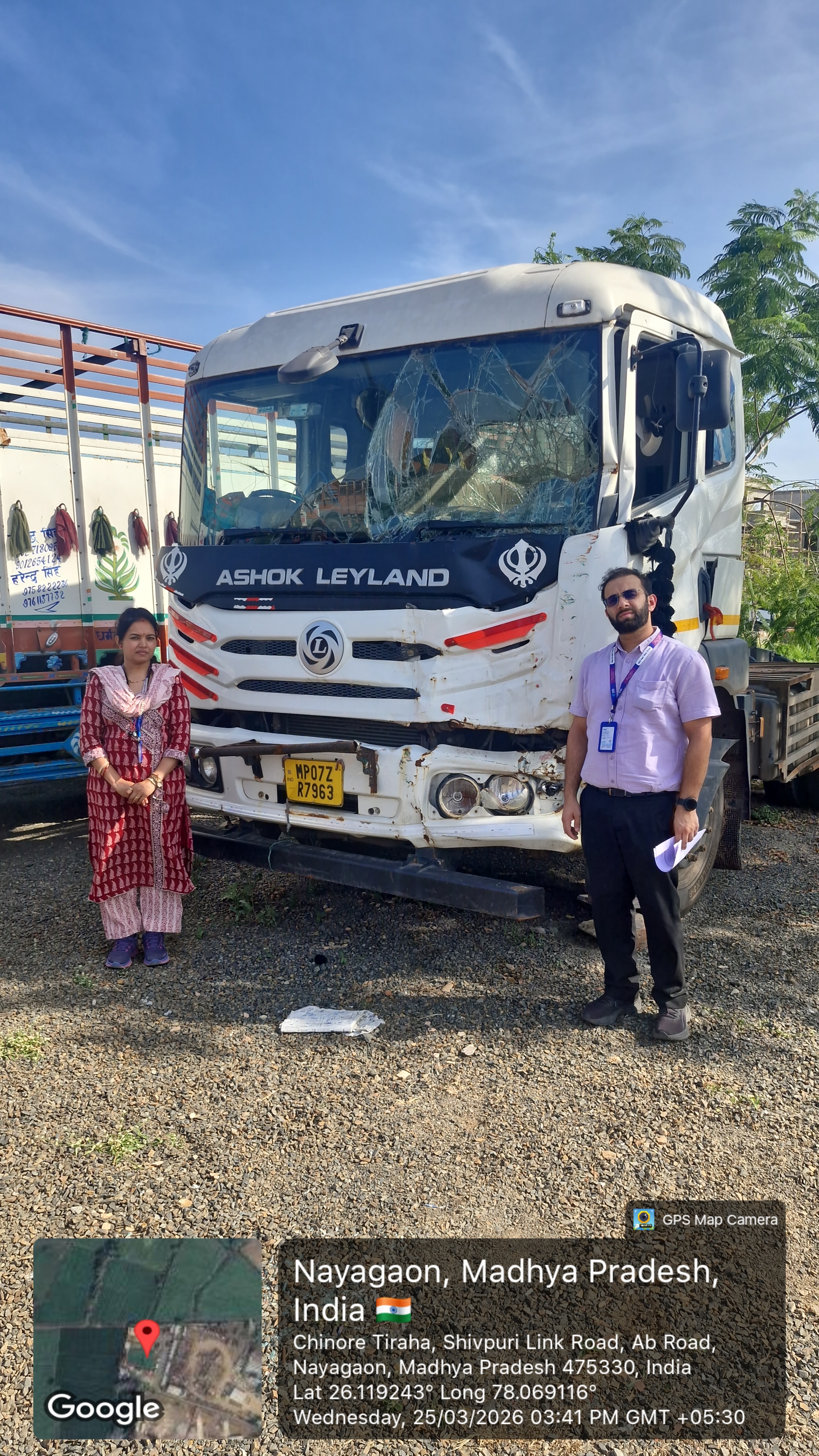 2024 Ashok Leyland 5525 NA5525N / 34 TT CC Truck 50000 km 2 years for sale in M M Parking Yard Gwalior — photo 3