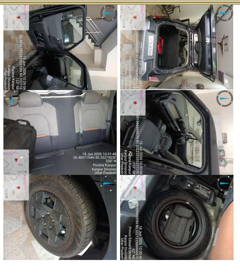 2025 Kia Syros HTK SUV 6281 km 1 year for sale in M/S AJ ASSOCIATES Kanpur — photo 3