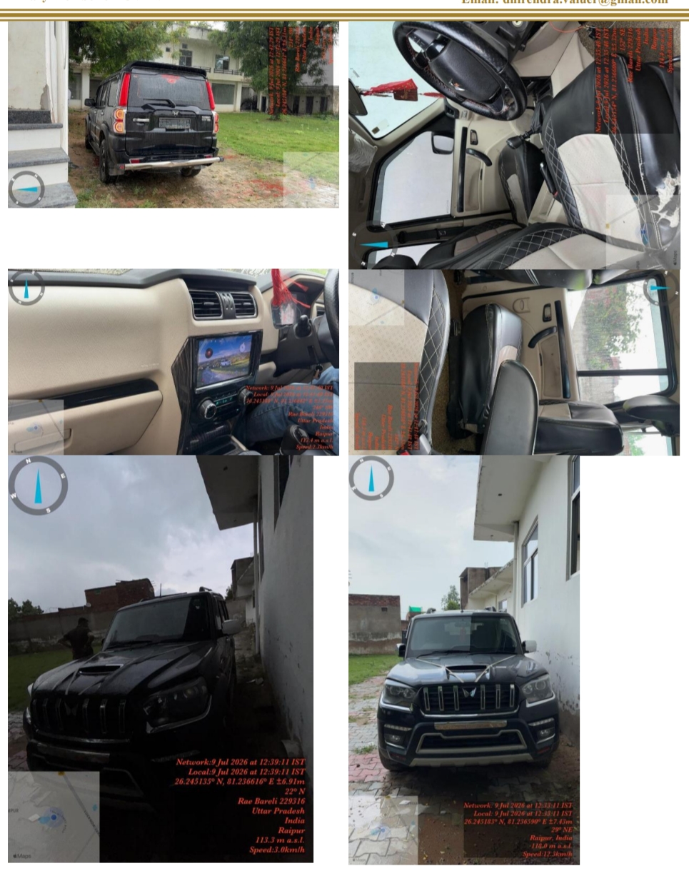 2023 Mahindra Scorpio / Scorpio Classic S11 SUV 72585 km 3 years for sale in M/S AA ASSOCIATE Unchahar — photo 3