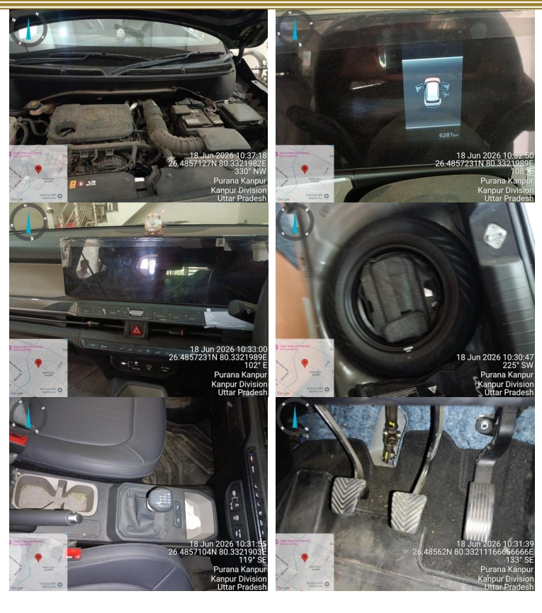 2025 Kia Syros HTK SUV 6281 km 1 year for sale in M/S AJ ASSOCIATES Kanpur — photo 2