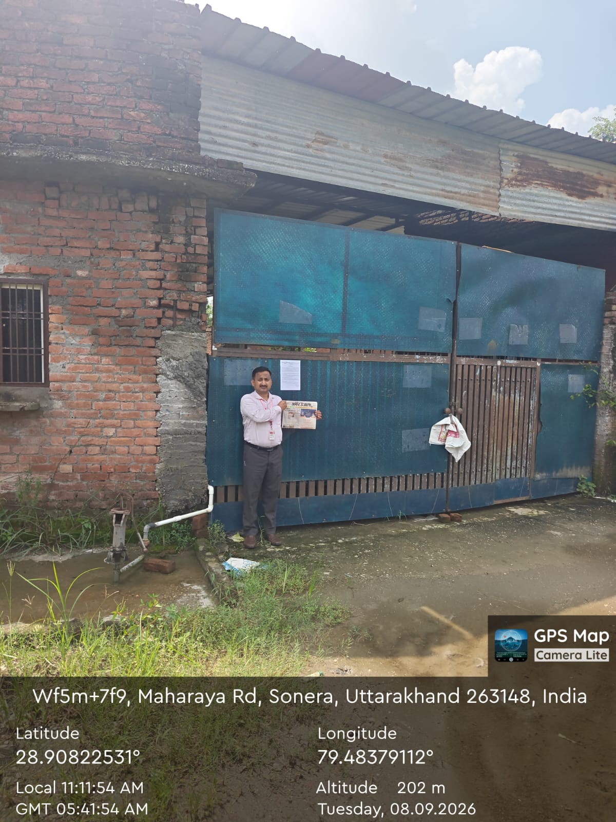 250.09 square meter FACTORY LAND AND BUILDING for sale in Kichha — photo 1