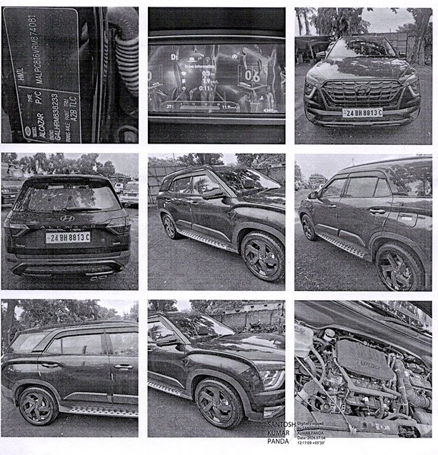 2024 Hyundai Alcazar Executive 7S SUV 4349 km 2 years for sale in SAI PARKING SERVICES, CUTTACK, MANGULI CAMPUS, CUTTACK, ODIHSA Choudwar — photo 1