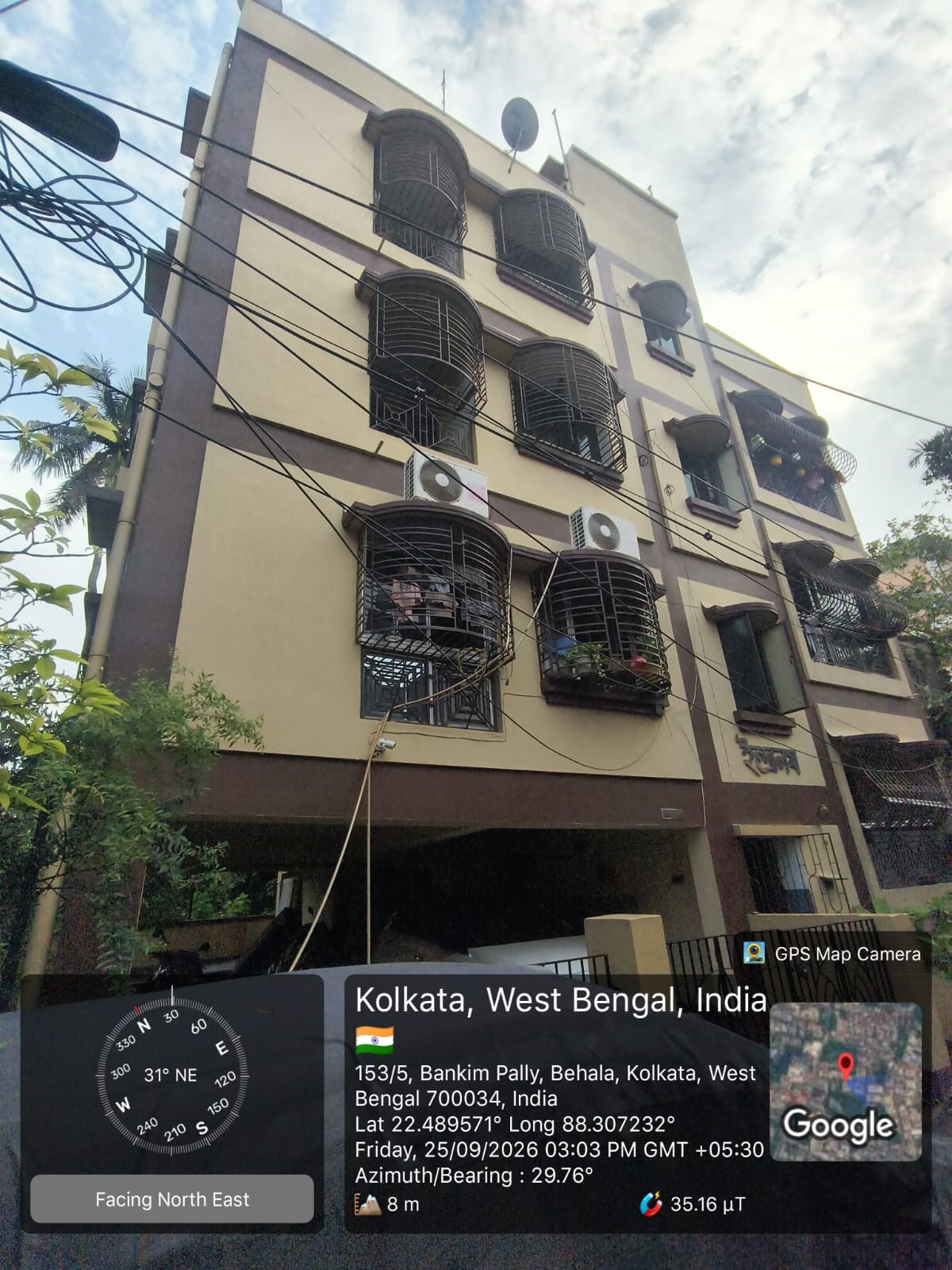 2 BHK Flat for sale in Indralaya, 153/5 Becharam Chatterjee Road, PS-Parnasree Pally, Kolkata-700034 near Joyrampur PO KMC Ward 130 Kolkata — photo 9