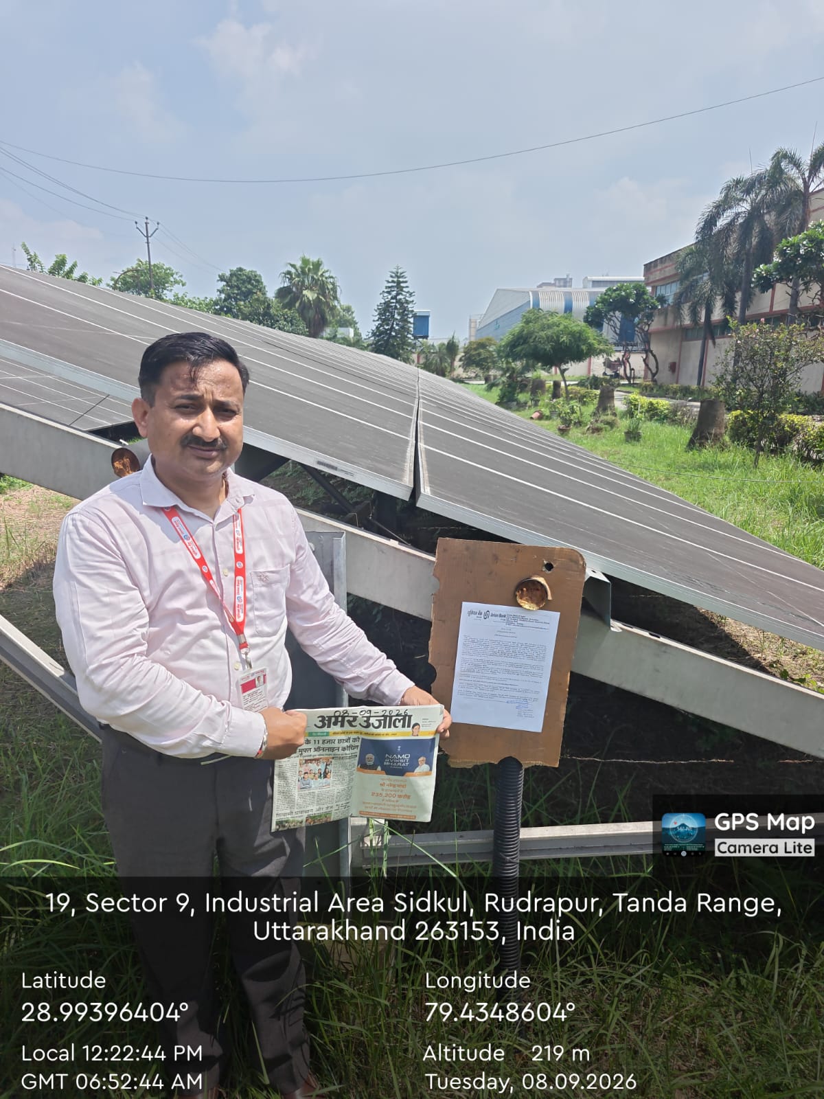 2 ROOFTOP SOLAR PANEL ONE OF 399.68 KWP & SECOND OF 281.88 KWP for sale in Rudrapur — photo 2