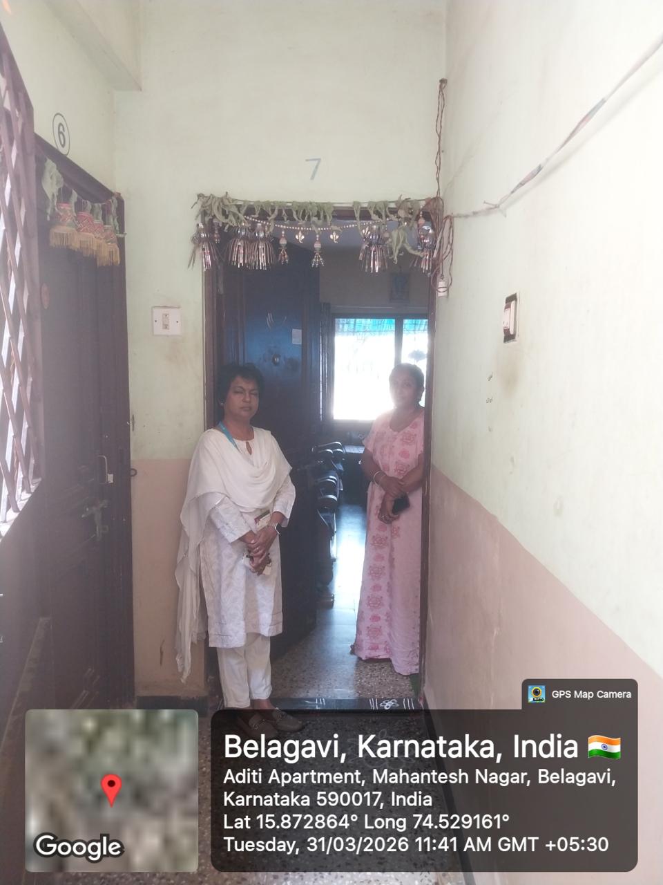 891 square feet Flat for sale in M M EXTENSION MAHANTESH NAGAR Belagavi