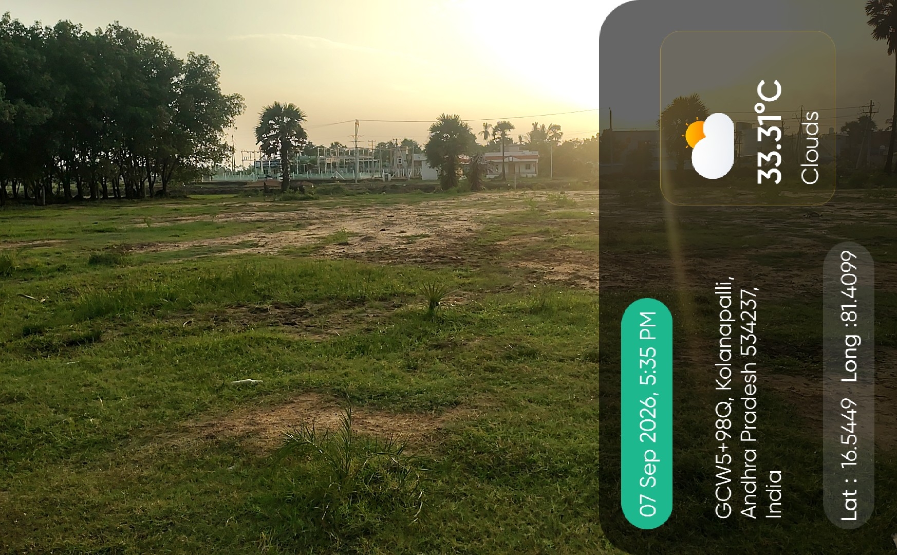 1 BHK Plot for sale in Mente Srinivas, Kolanapalli, West Godavari AKIVIDU — photo 2