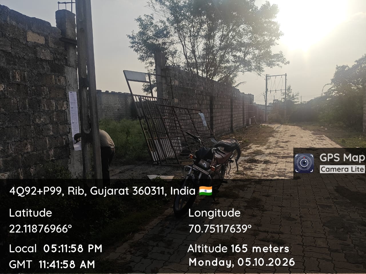 958.4 square meter INDUSTRIAL LAND AND SHED for sale in Gondal — photo 2