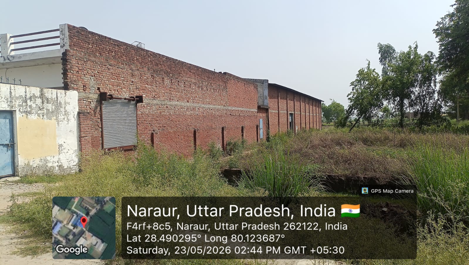 5605 square meter Industrial Plot with Factory Building for sale in Puranpur — photo 1