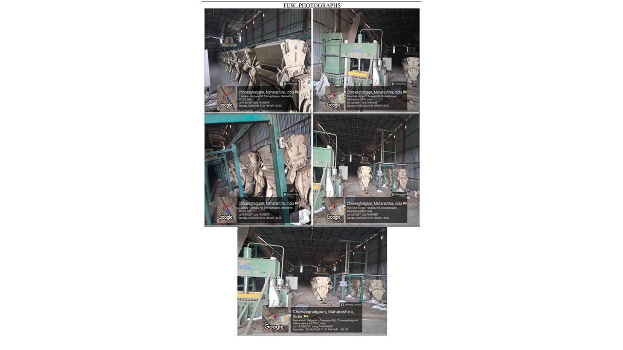 20200 square meter PLANT AND MACHINERY for sale in Vaijapur — photo 3