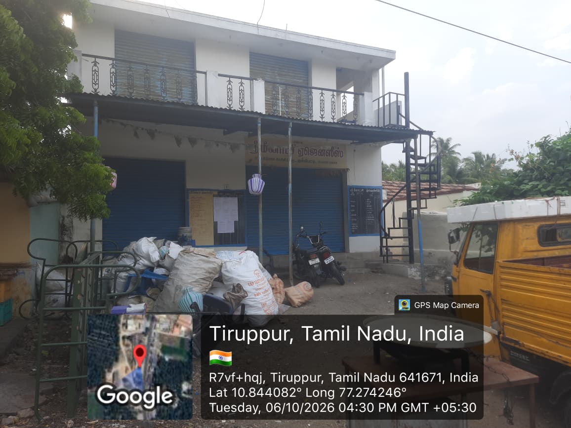 1093.75 square feet Shops for sale in JALLIPATTI Palladam