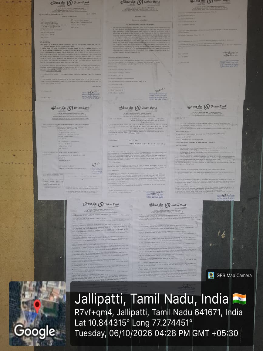 1093.75 square feet Shops for sale in JALLIPATTI Palladam — photo 3