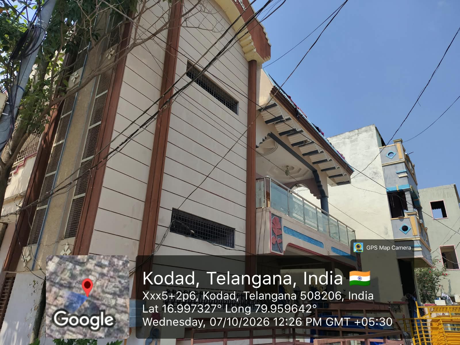 293 square yard Individual House for sale in KODAD - [ OPP ROAD TO SHAKUNTALA THEATRE Kodad — photo 2