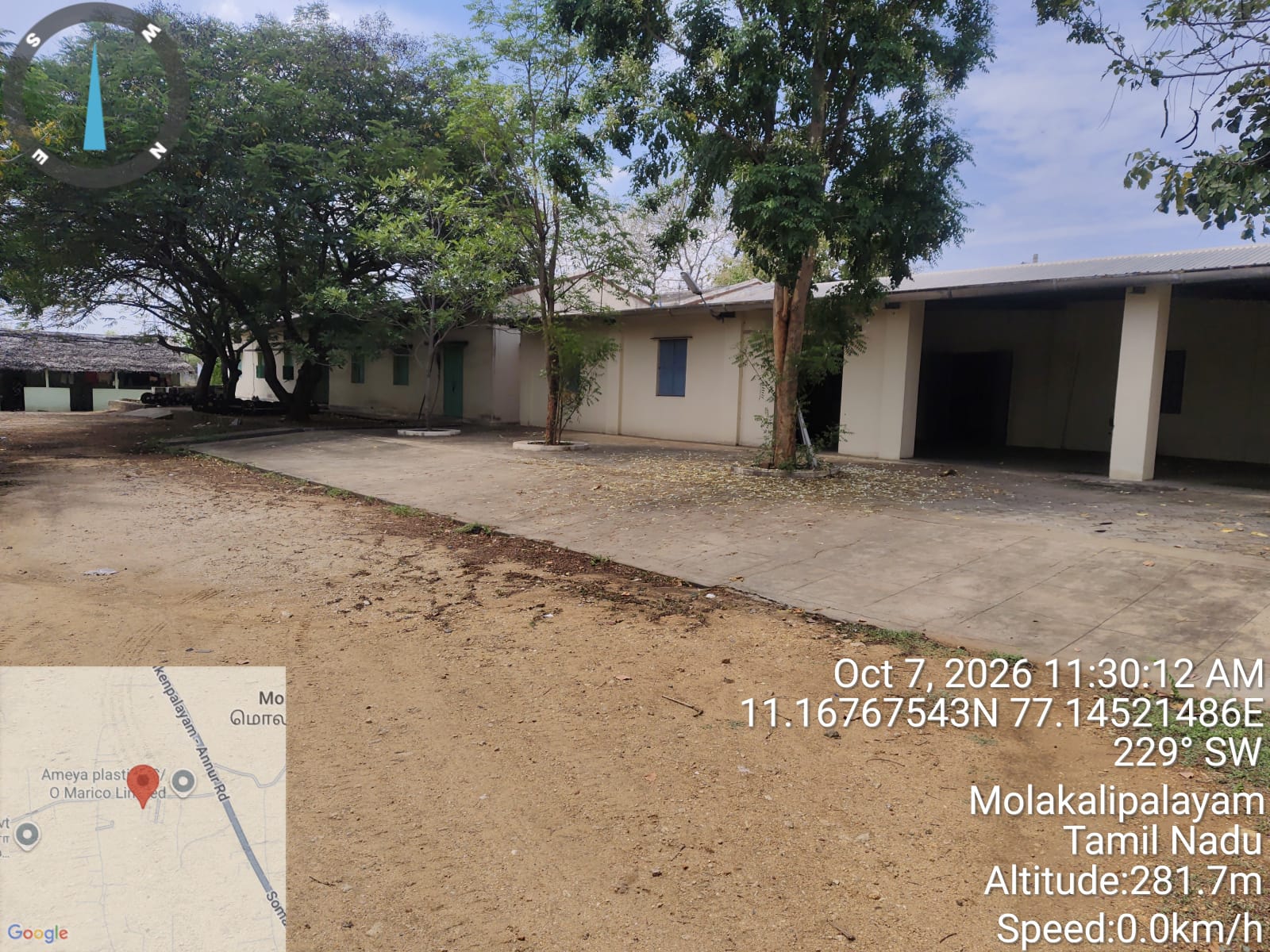 INDUSTRIAL COMPUND WITH RESIDENTIAL PROPERTY for sale in KADUVETTIPALAYAM Kaniyur — photo 2