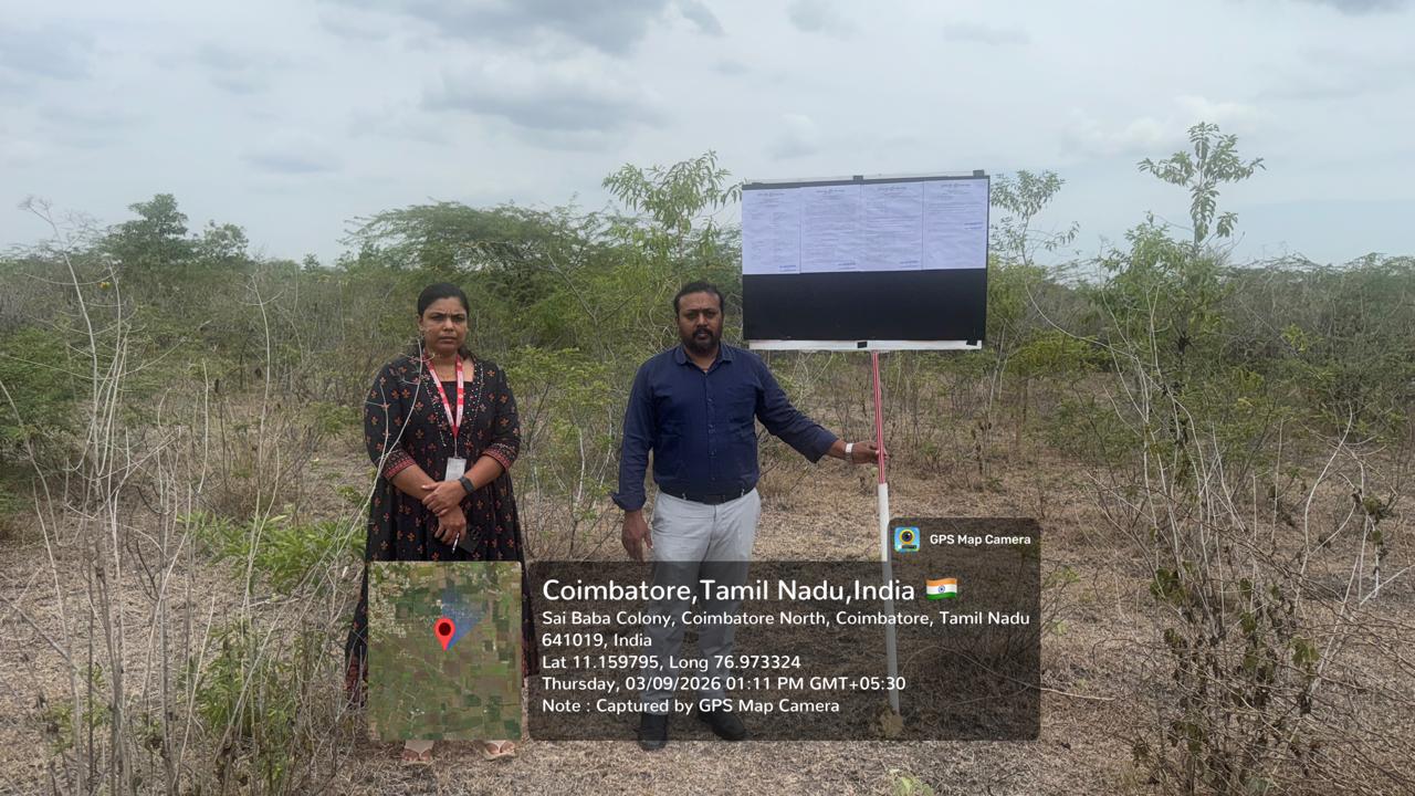 4550 square feet Plot for sale in No.4 Veerapandi Village Coimbatore — photo 2