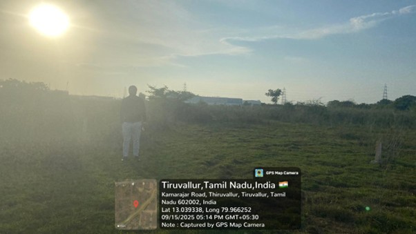 2646 square feet Plot for sale in Plot No 311 SREE GAYATHRI NAGAR layout in Paparmbakkam Village Tiruvallur Taluk Kakkalur — photo 8