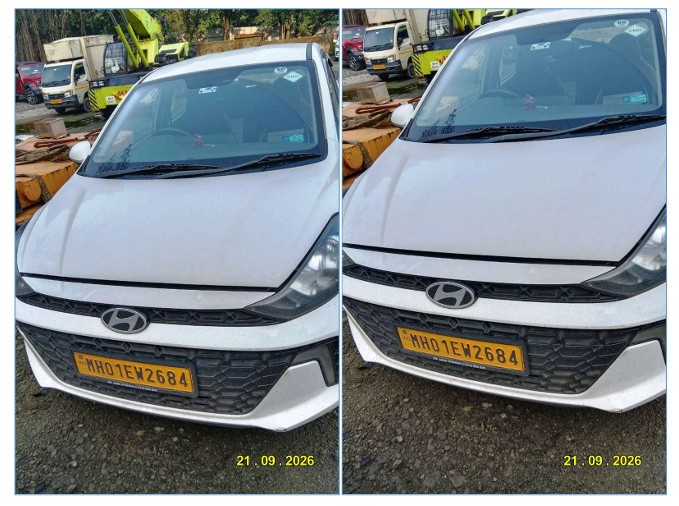 2025 Hyundai Aura S 1.2 Petrol MT Sedan 28446 km 1 year for sale in Choice Warehousing Navi Mumbai — photo 1