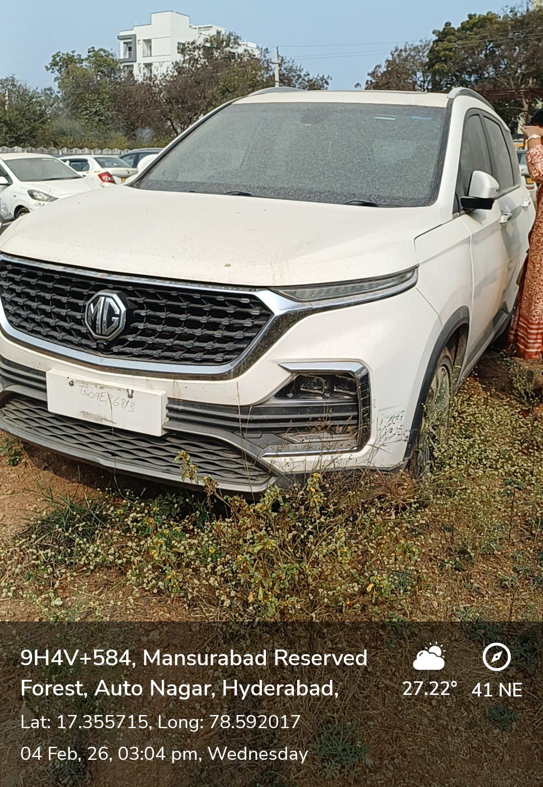 VEHICLE AUCTION OF MG HECTOR for sale in Hyderabad — photo 3