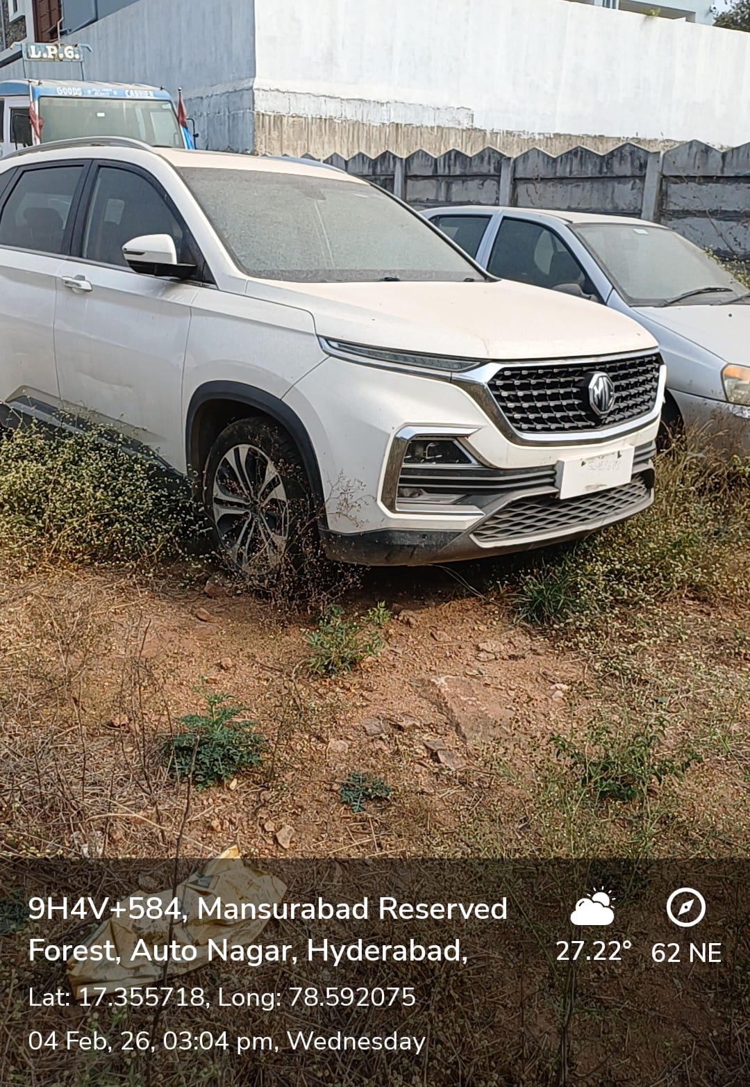 VEHICLE AUCTION OF MG HECTOR for sale in Hyderabad — photo 1