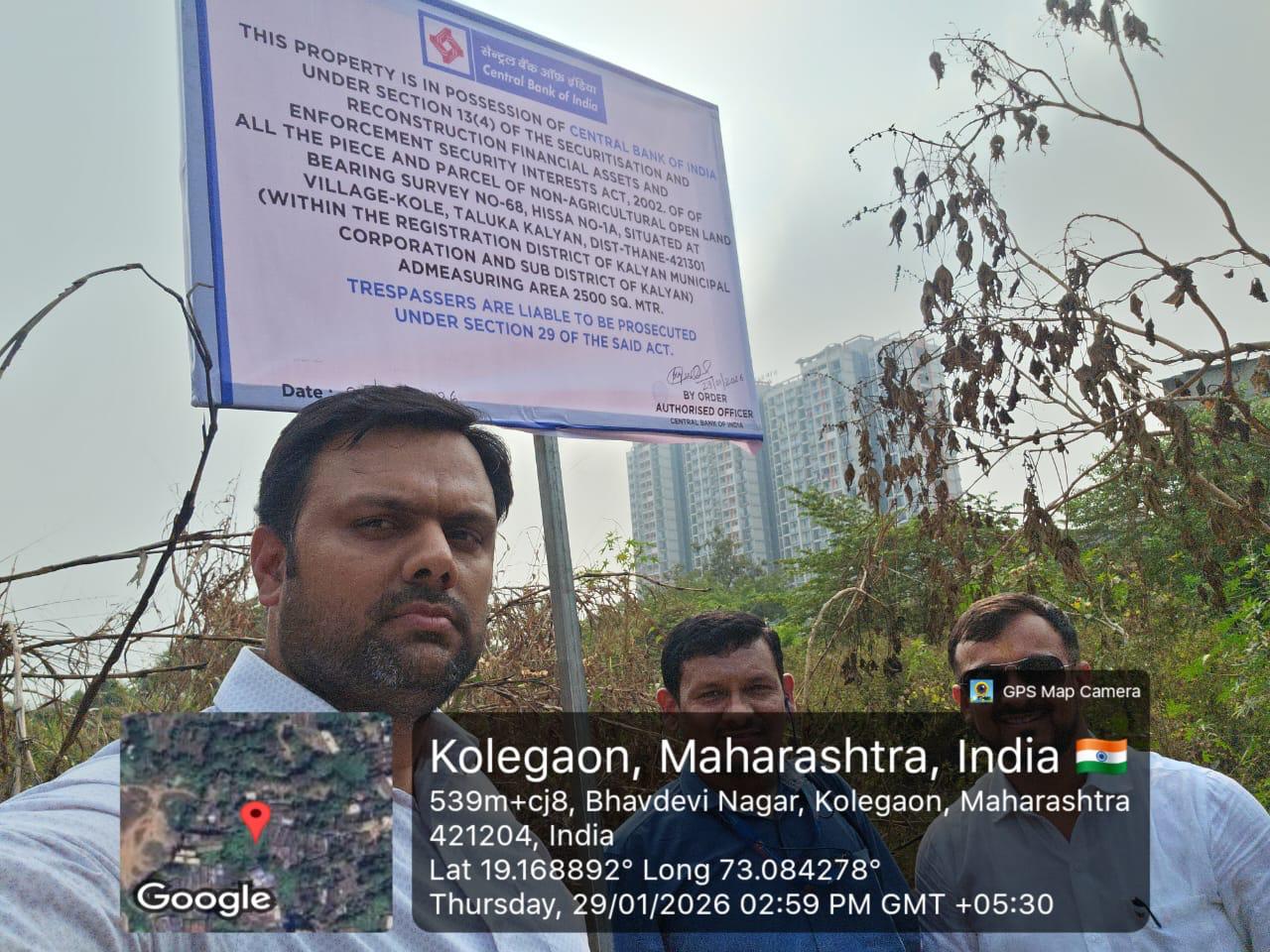 2500 square meter Plot for sale in Kalyan
