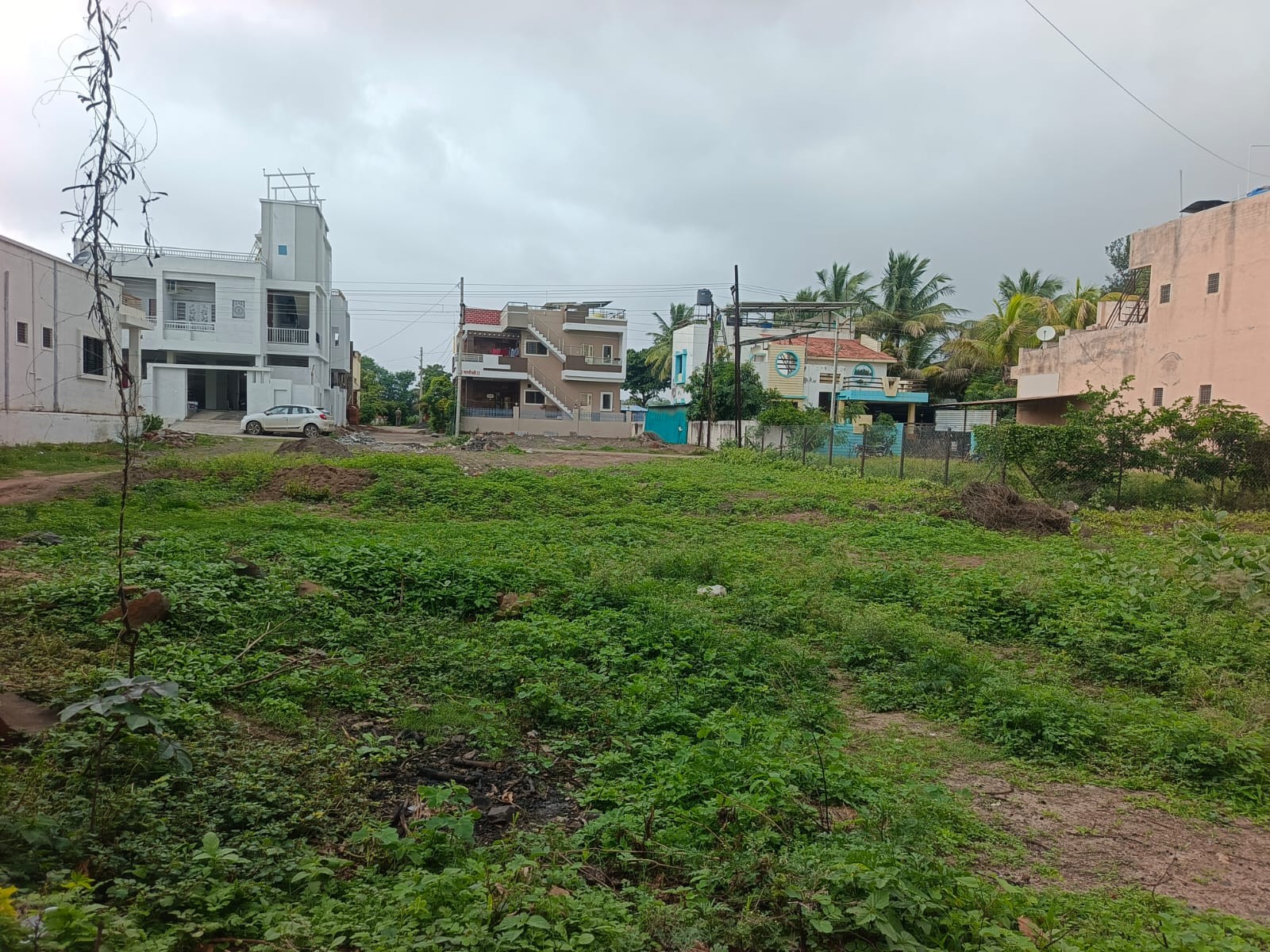 OPEN PLOT for sale in Deola