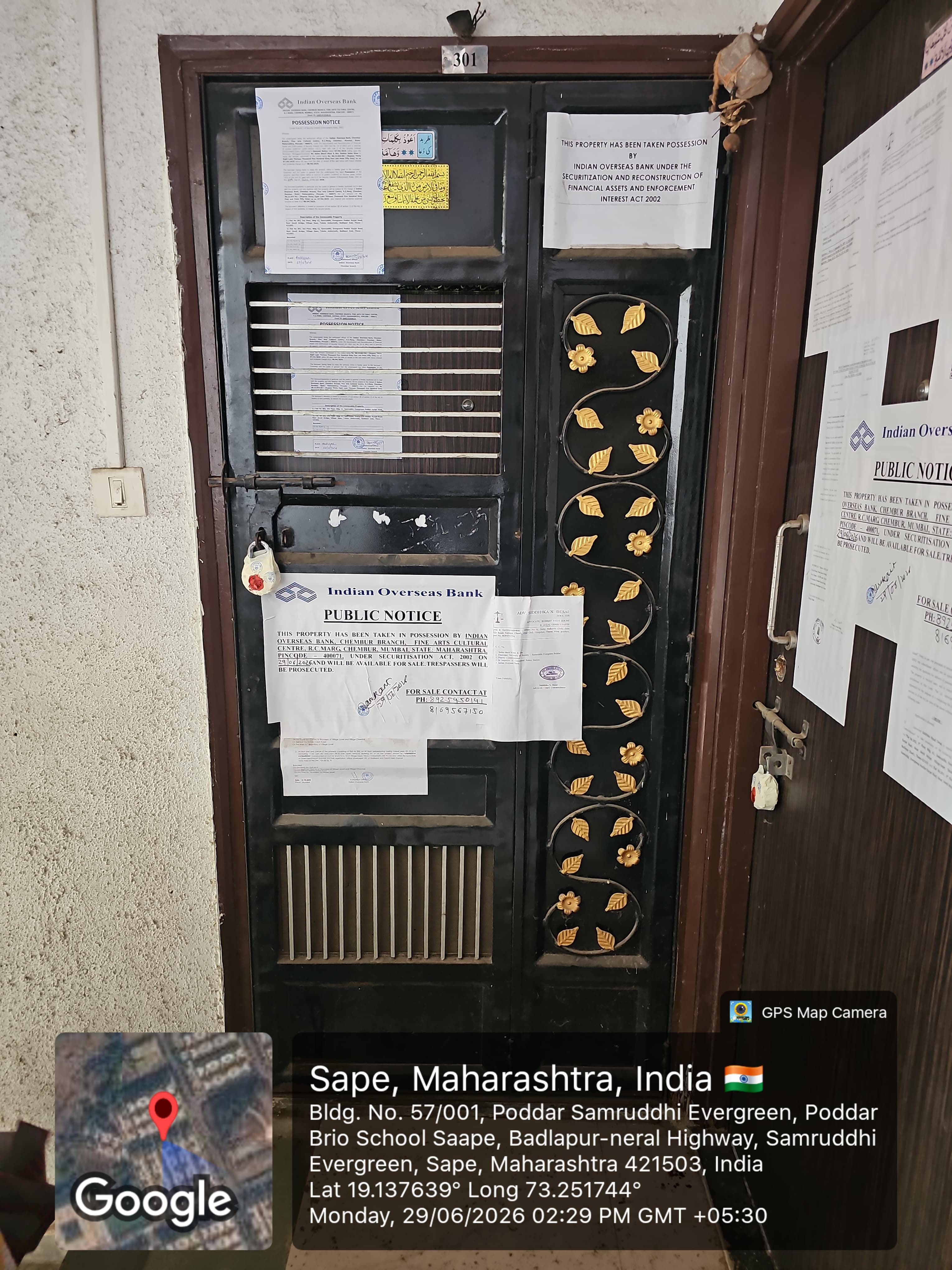 1 BHK Flat for sale in Badlapur