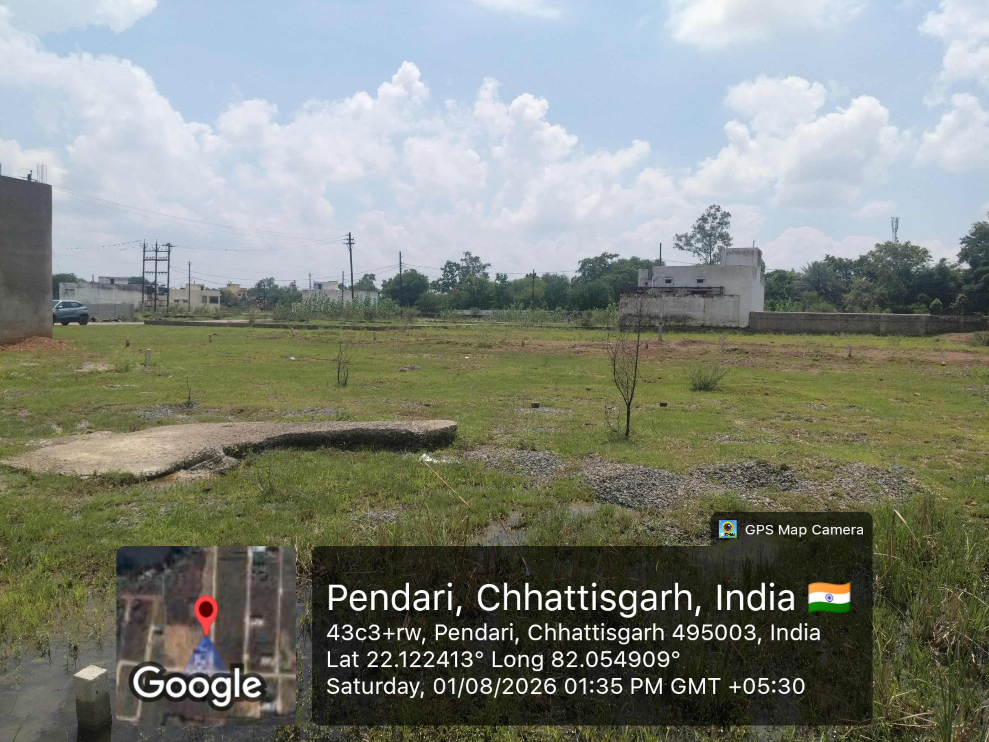 Plot for sale in Juna Bilaspur, Shivaji nagar Ward, Tehsil- Takhatpur, Dist- Bilaspur, Chhattisgarh Bilaspur