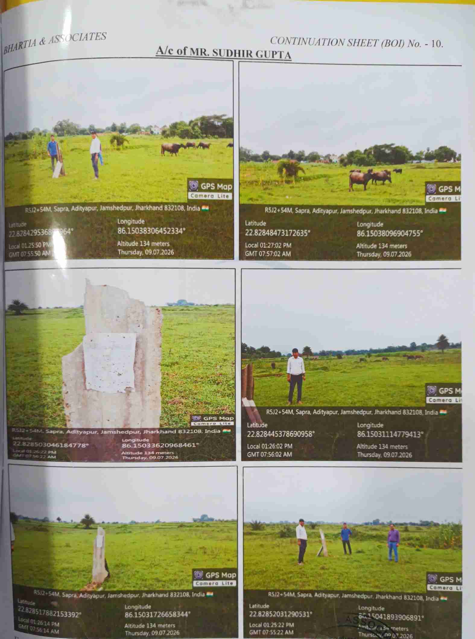 1960.2 square feet Plot for sale in SAPRA Jamshedpur