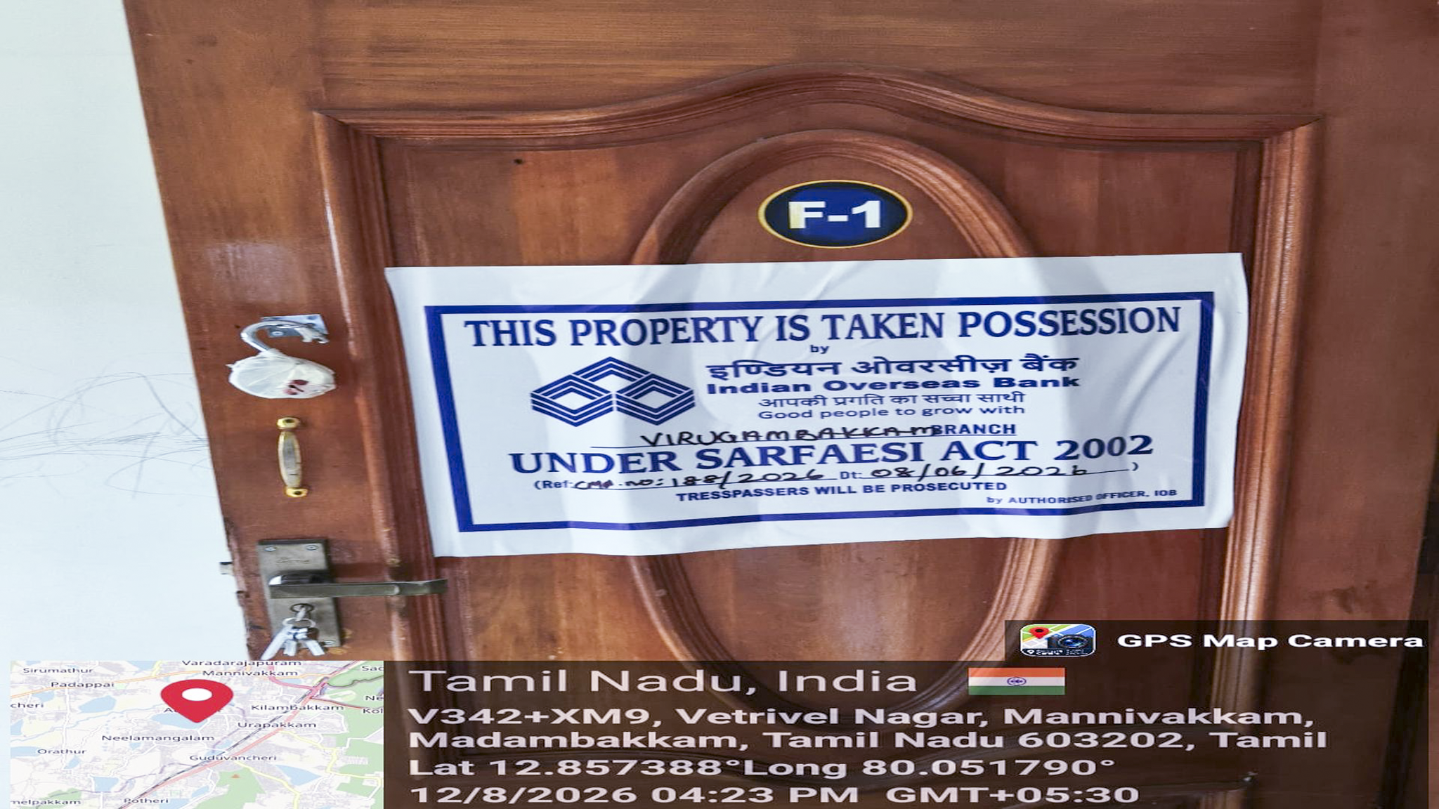 631 square feet Flat for sale in Maraimalai Nagar