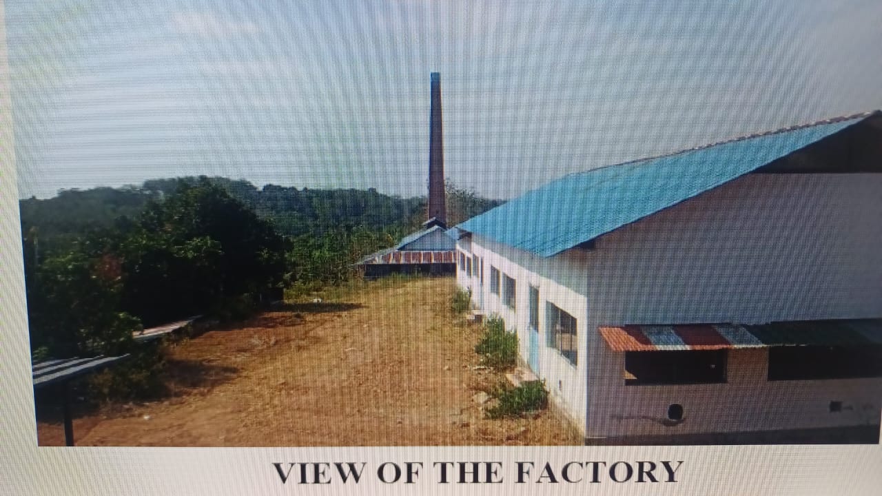 Industrial Plot with Factory Building for sale in Elampalloor