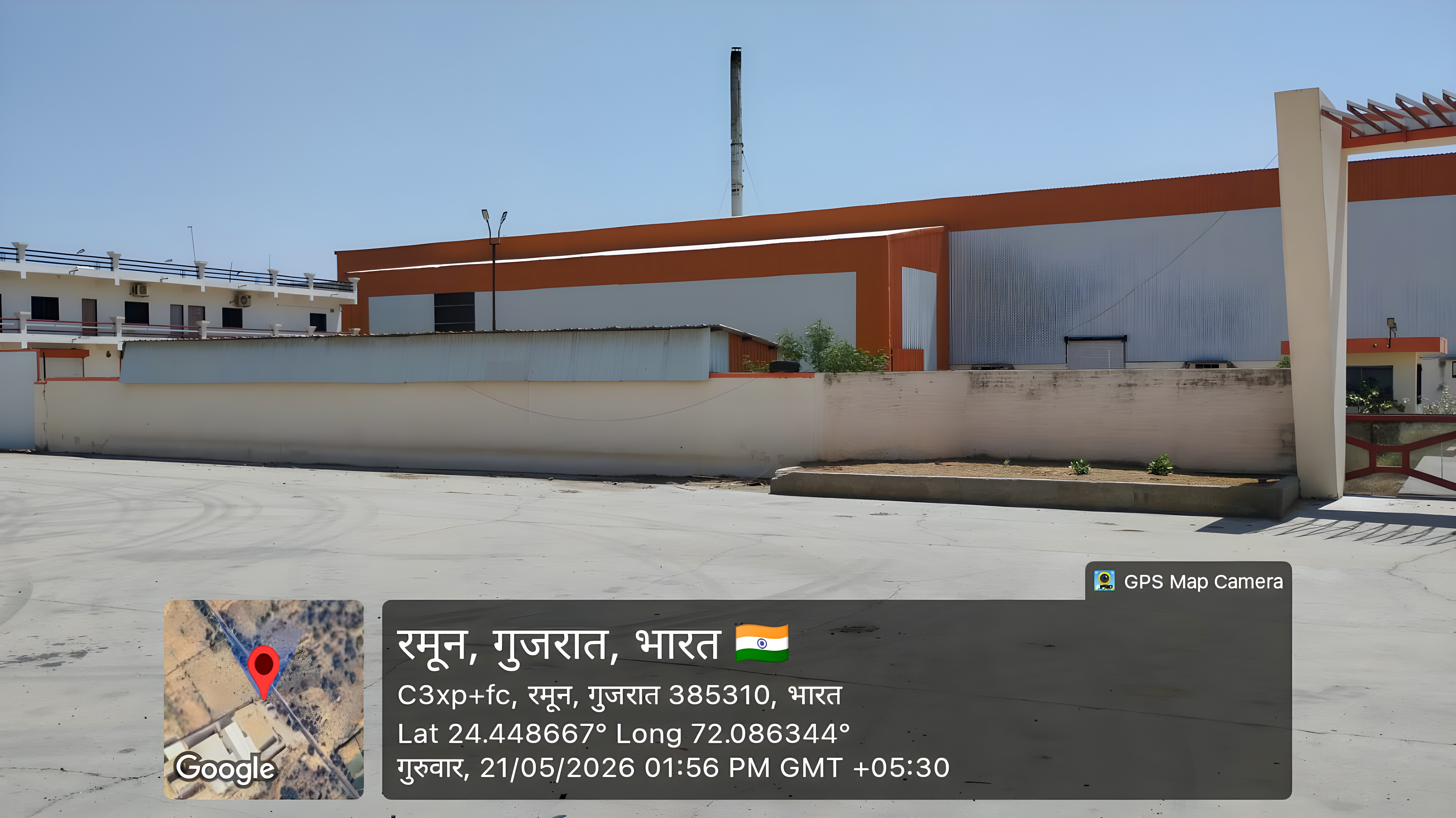 30655 square meter Industrial Plot with Factory Building for sale in Chora, Deesa Dhanera — photo 24