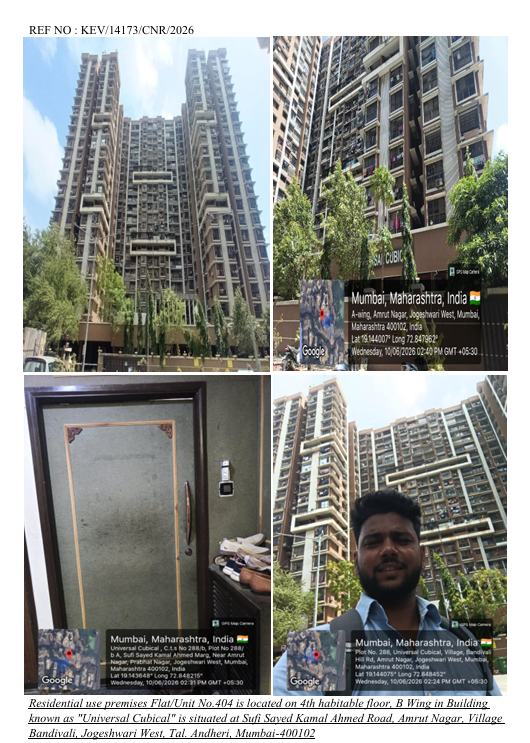 689 square feet Flat for sale in Near Amrut Nagar, Bandivali Village Jogeshwari West Mumbai — photo 2