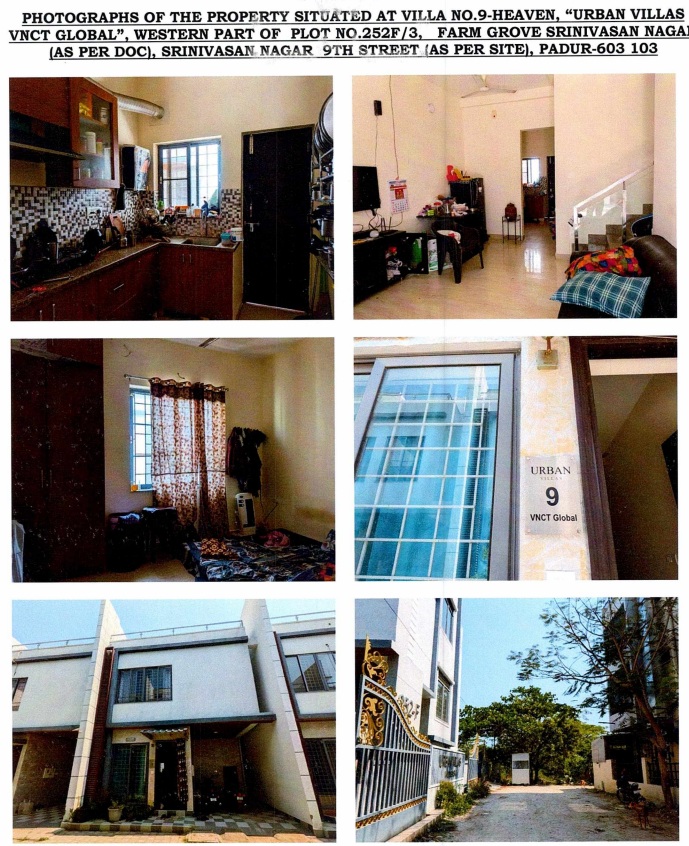 770 square feet Villa for sale in URBAN VILLAS OMR, PADUR Chennai