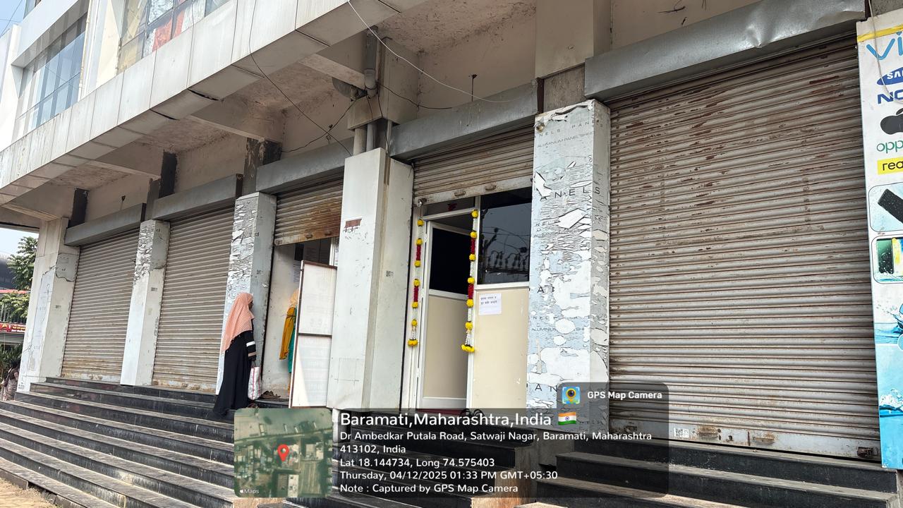 675.72 square feet Shops for sale in Baramati — photo 1