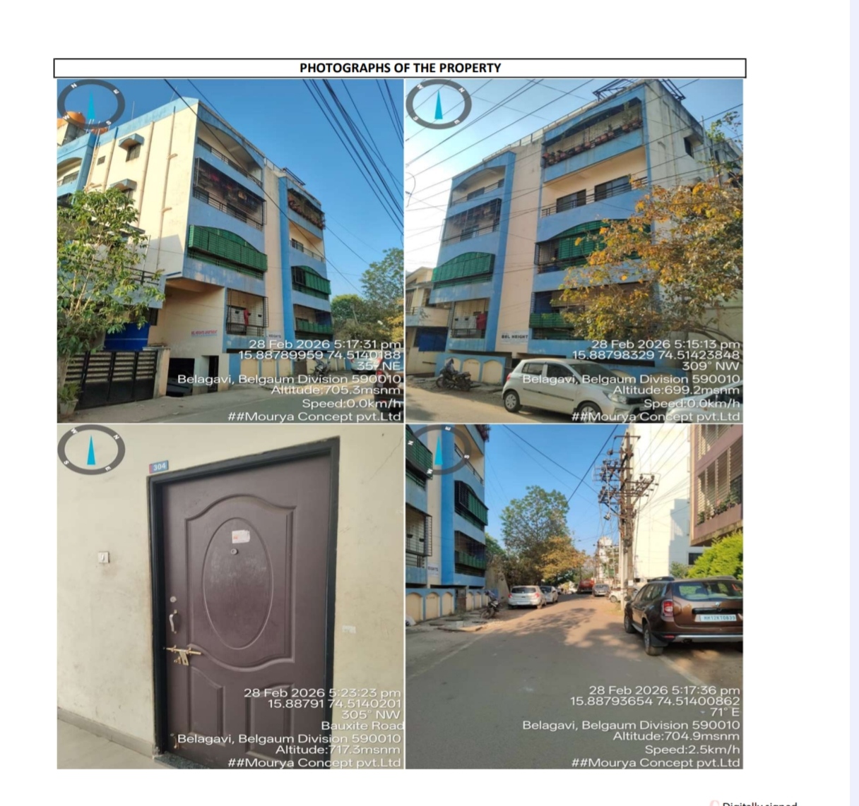 847 square feet Flat for sale in Belagavi