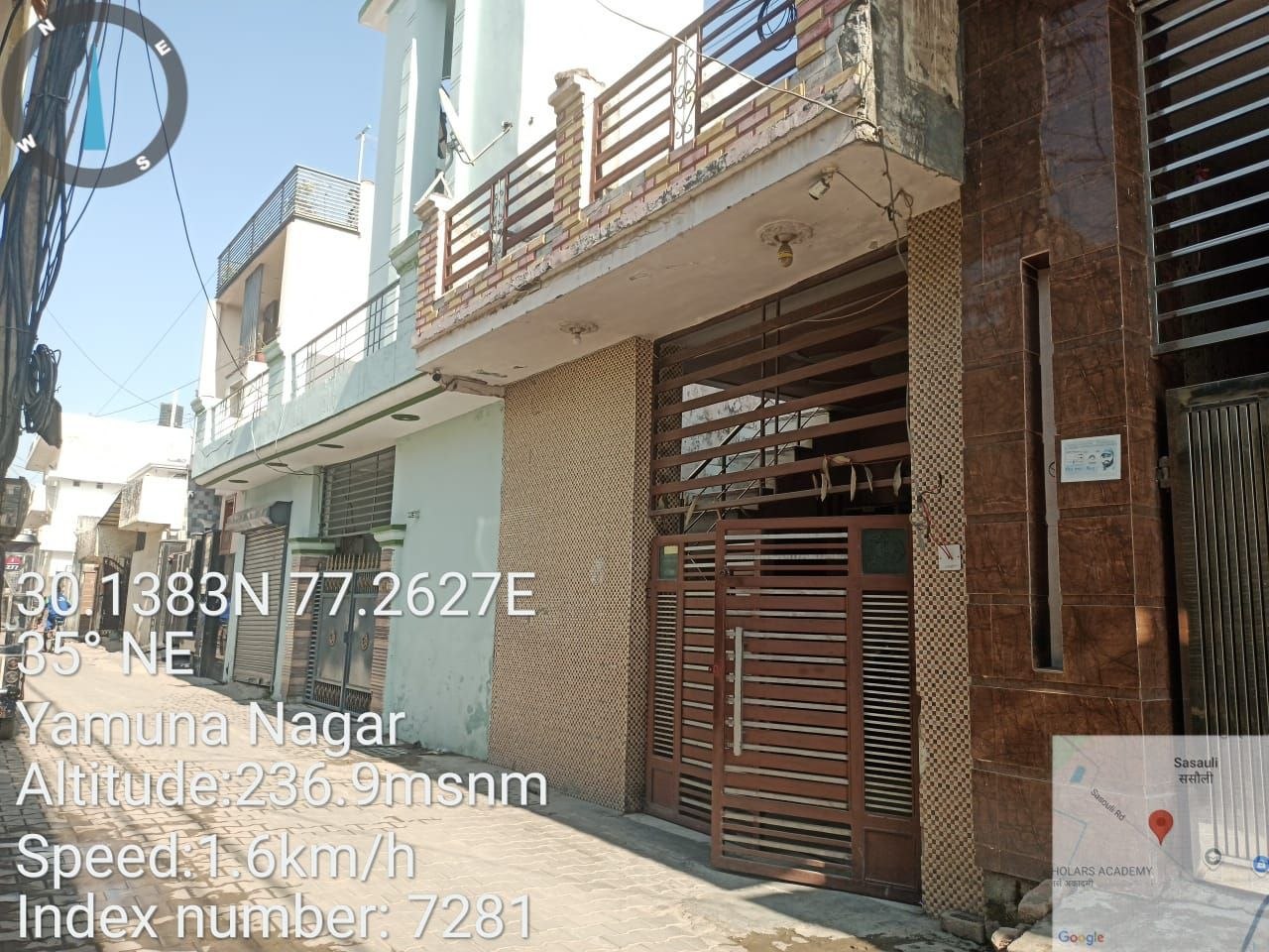 100 square yard Individual House for sale in SEMI URBAN Yamunanagar