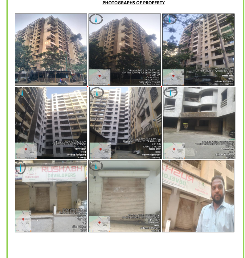 600 square feet Shops for sale in Village Dongre Near Ekta Park Ville Chikal Dongri Road Virar West Vasai Virar — photo 1