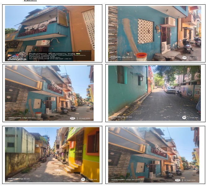 3 BHK Individual House for sale in Thattanchavady Puducherry