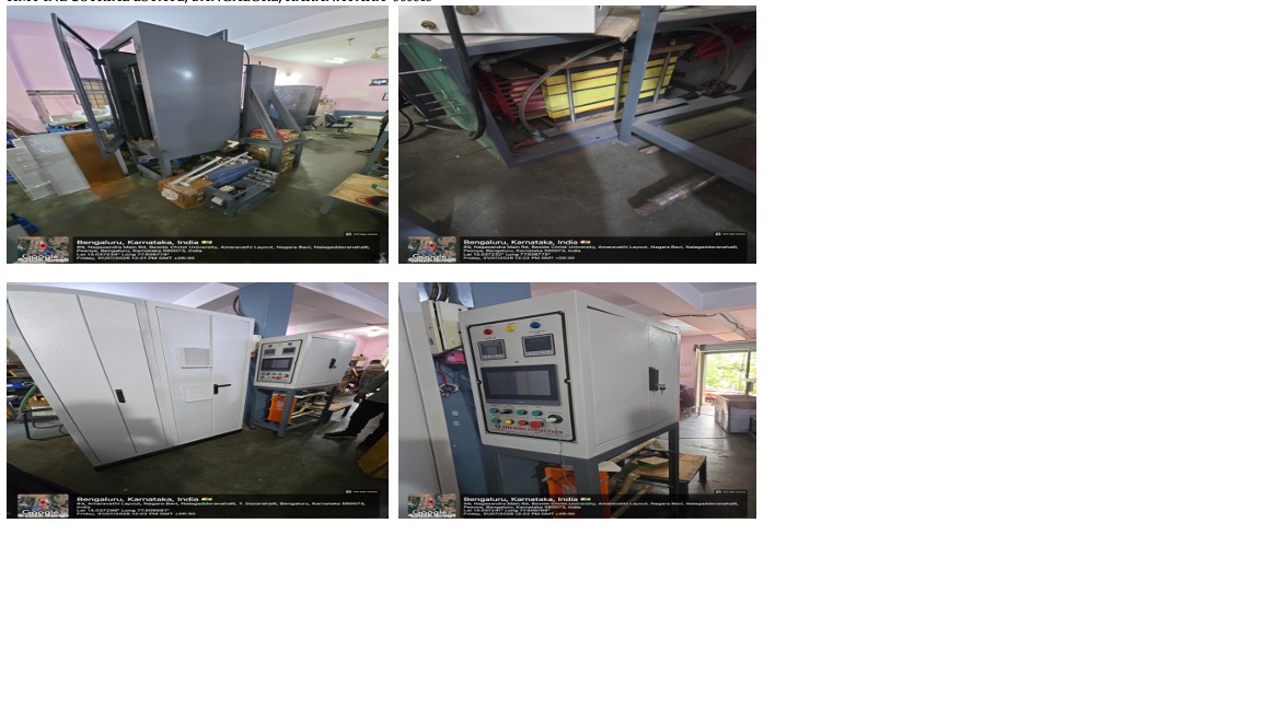 MACHINERY for sale in JALAHALLI Bengaluru — photo 3