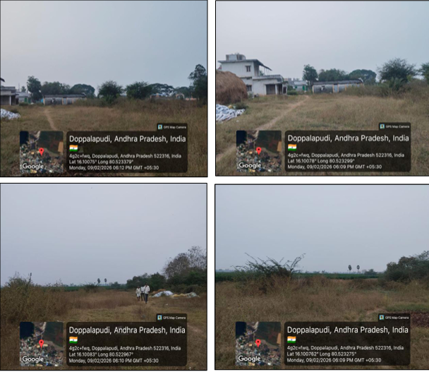 Plot for sale in Ponnur