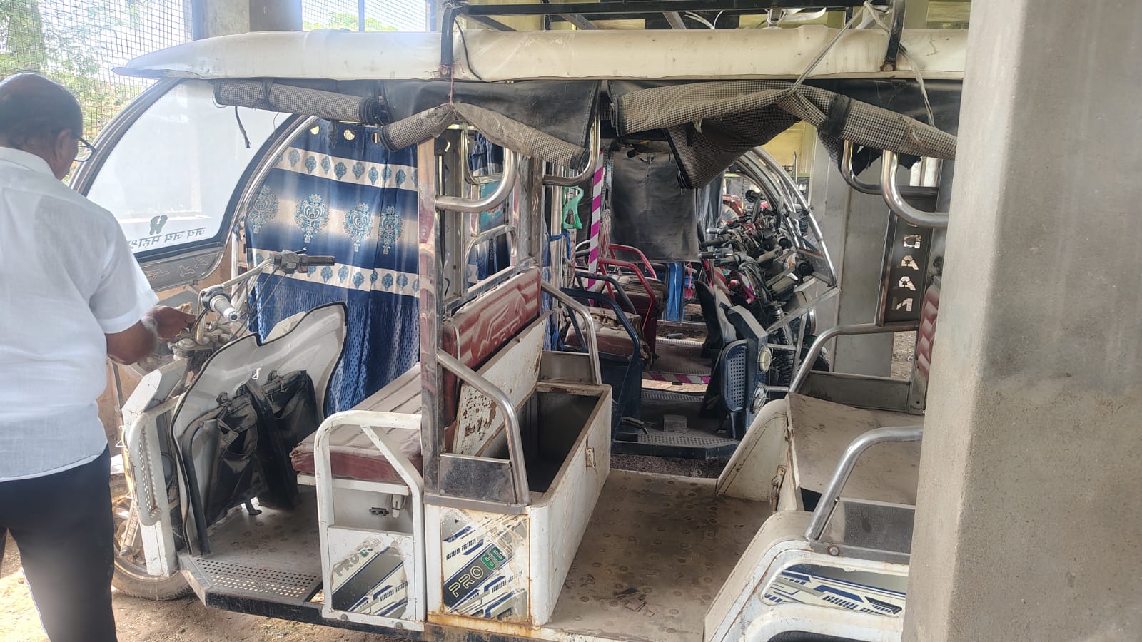 2023 ENERGY ELECTRIC VEHICLES UDAAN 3-Seater / Electric Passenger E-rickshaw 1500 km 3 years for sale in NA Saradhana Industrial Area — photo 2