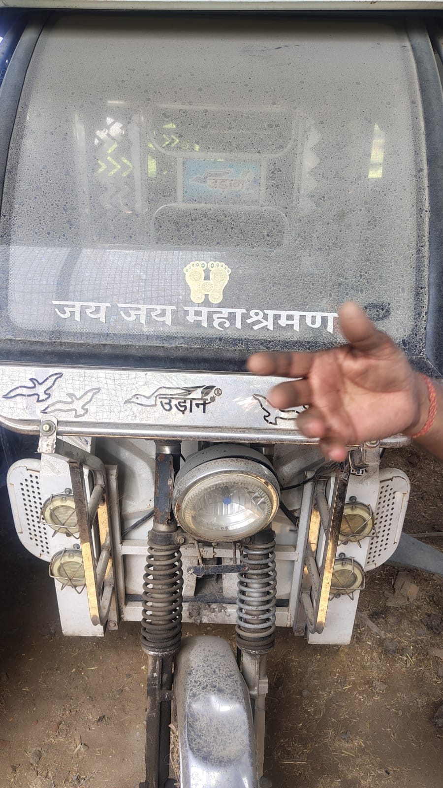 2023 ENERGY ELECTRIC VEHICLES UDAAN 3-Seater / Electric Passenger E-rickshaw 1500 km 3 years for sale in NA Saradhana Industrial Area — photo 1