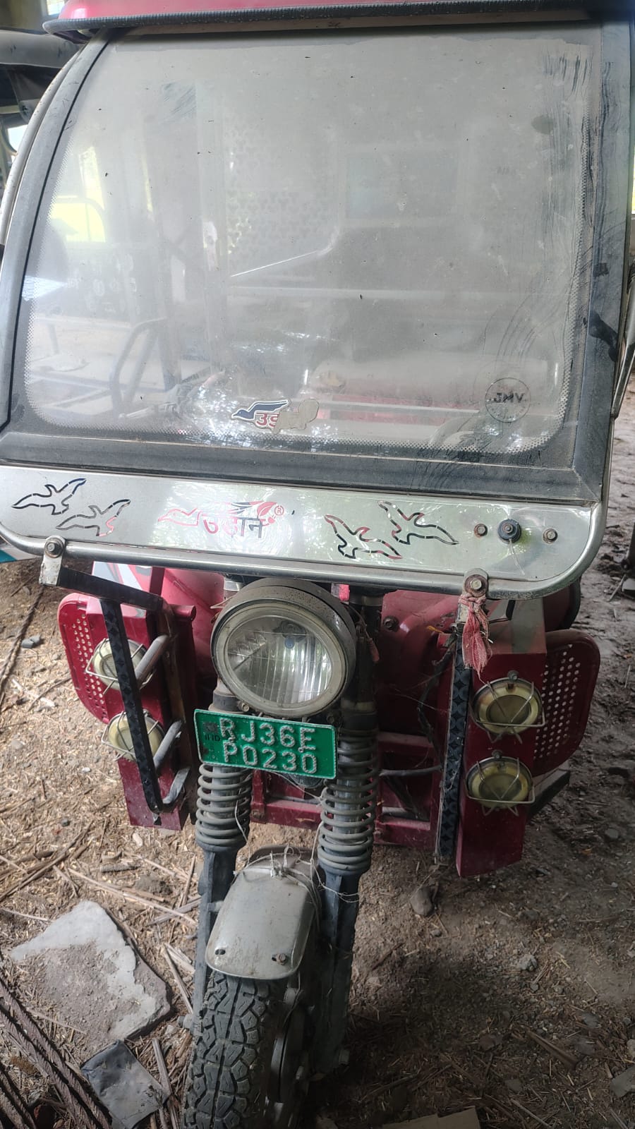 2023 ENERGY ELECTRIC VEHICLES UDAAN 3-Seater / Electric Passenger E-rickshaw 1500 km 2 years for sale in NA Beawar — photo 3
