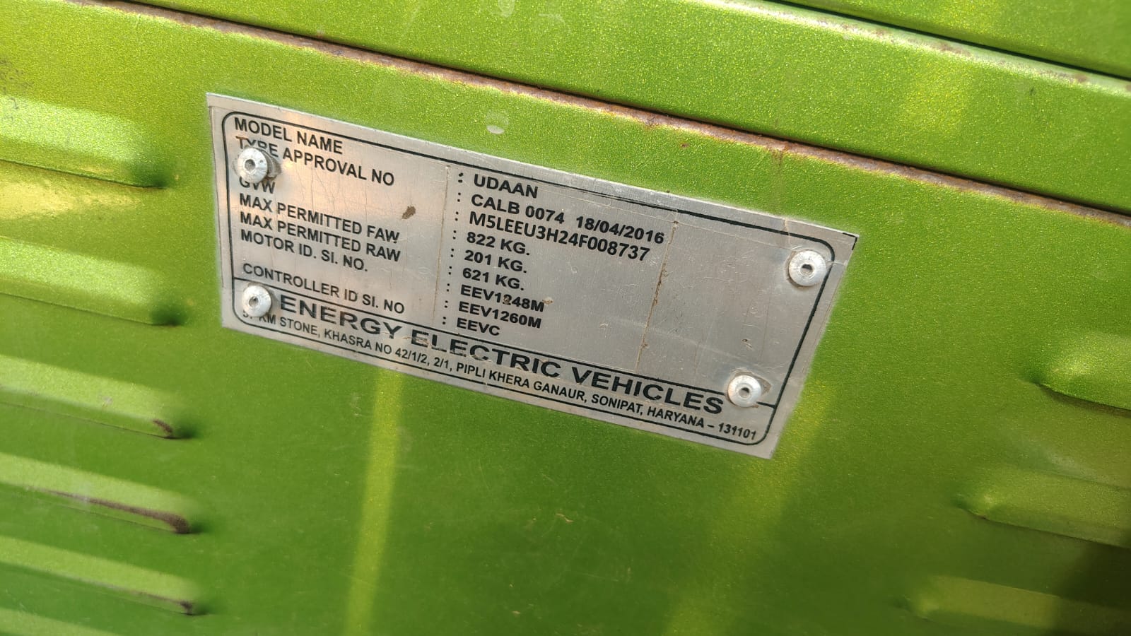 2024 ENERGY ELECTRIC VEHICLES Smart SS 3-Seater / Electric Passenger E-rickshaw 1500 km 2 years for sale in NA Bangur Nagar — photo 7