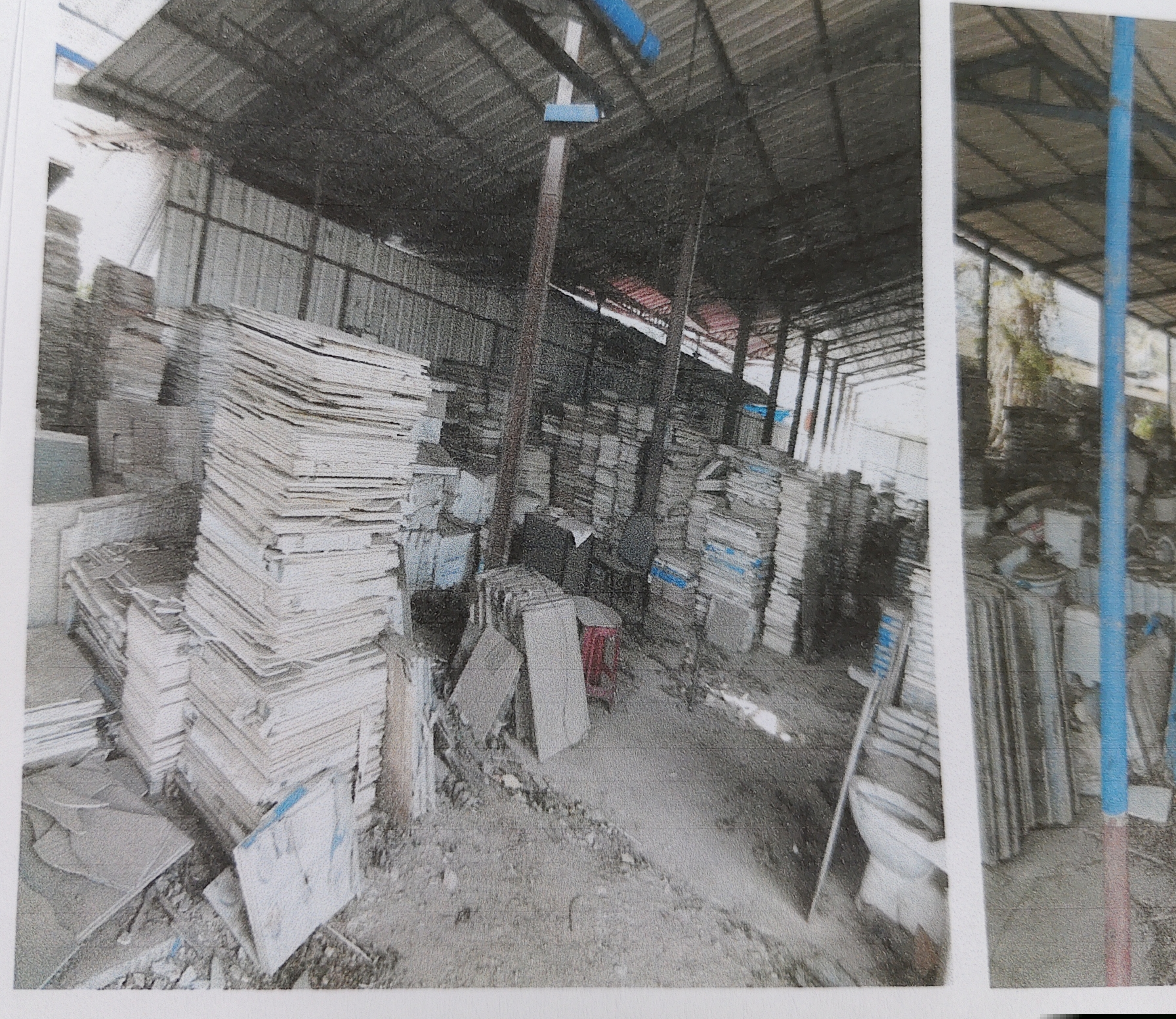 Stock of Tiles and sanitaries for sale in Kannanalloor Thrikkovilvattom — photo 2