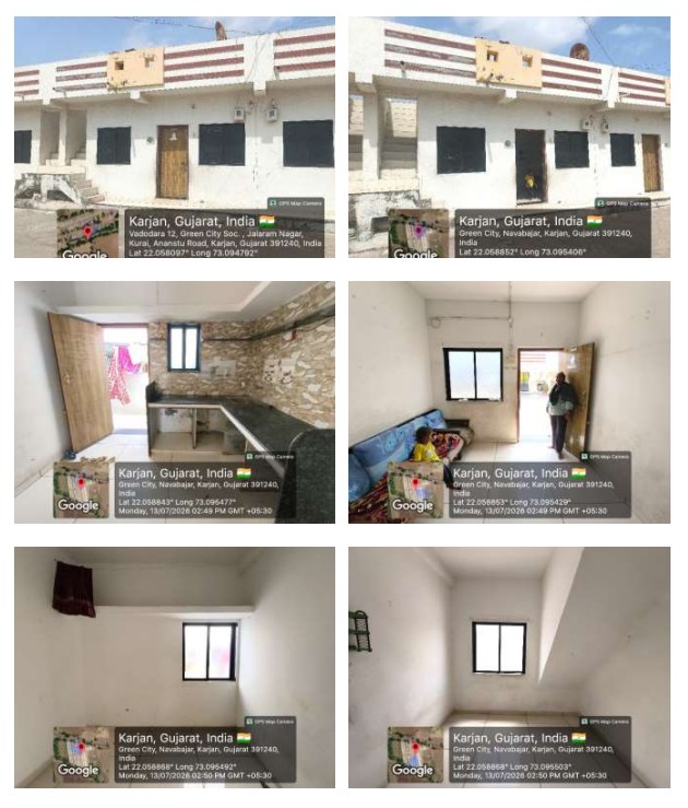 500 square feet Individual House for sale in Karjan — photo 1