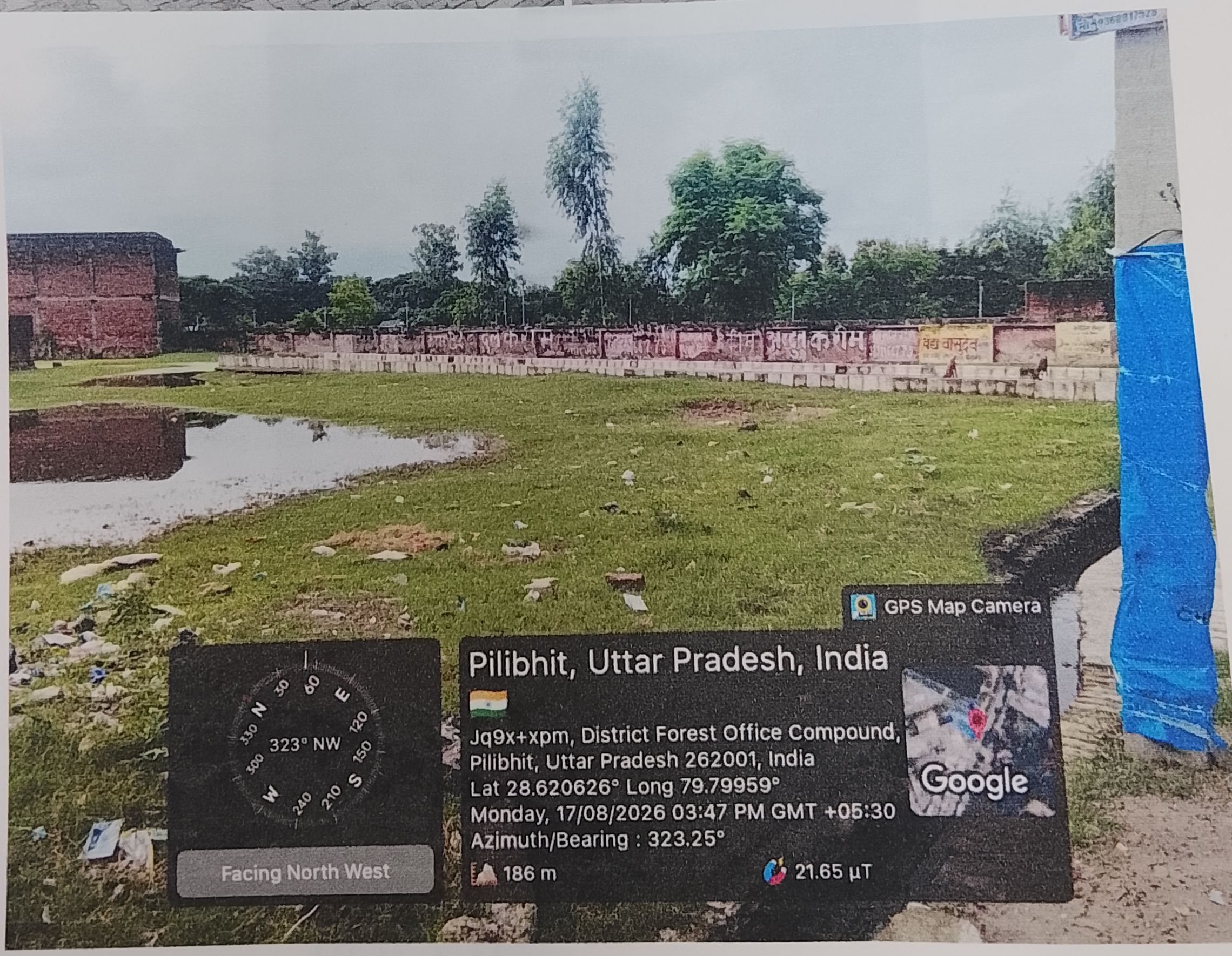 899.93 square meter Plot for sale in PAKARIA NAUGAWAN Pilibhit — photo 2