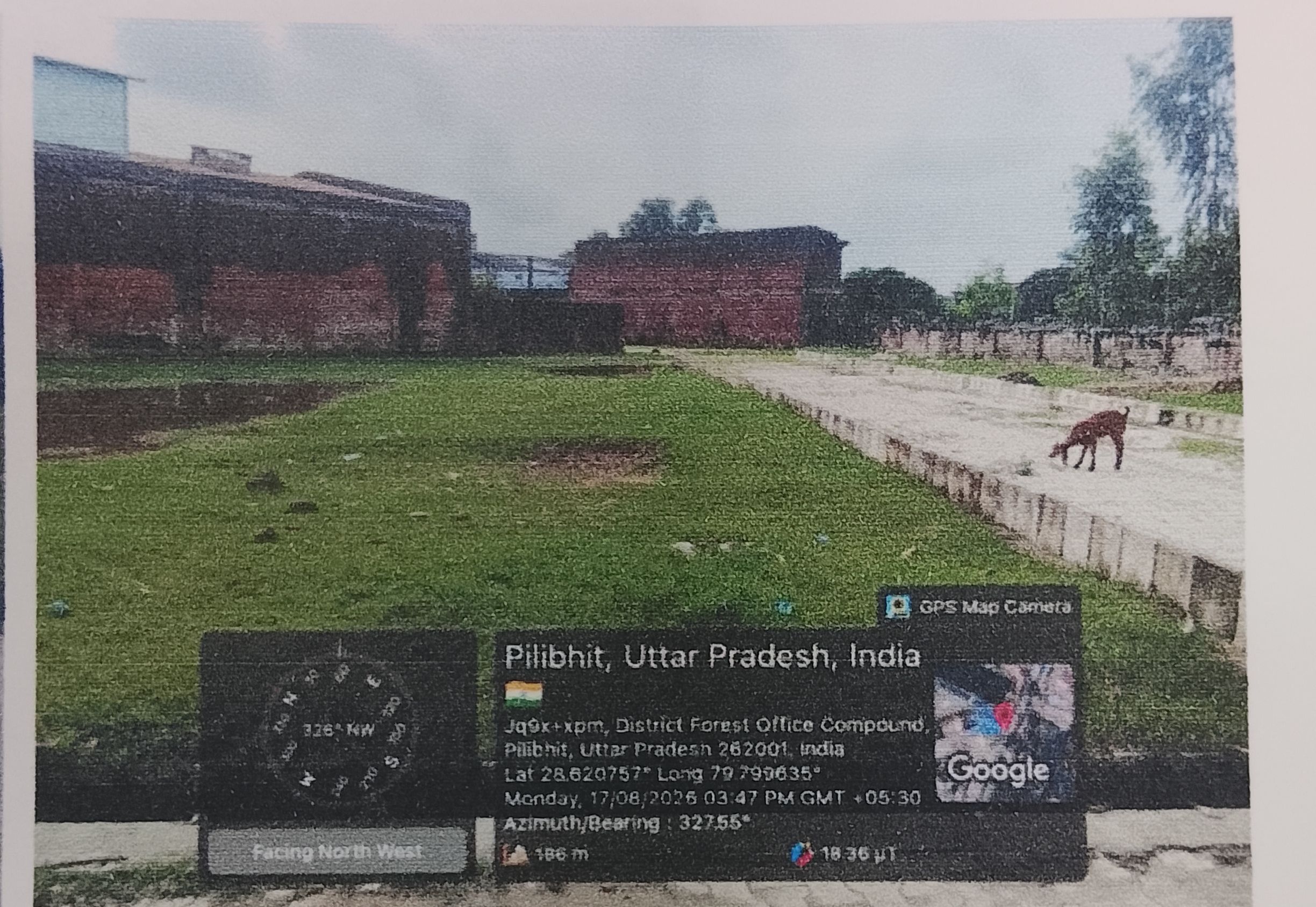 899.26 square meter Plot for sale in pakariya naugawan Pilibhit — photo 3